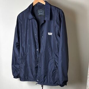 Levi's Men's Navy Windbreaker